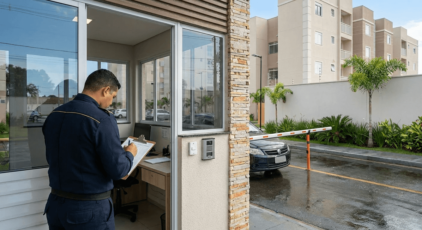 Controle de acesso e portaria profissional